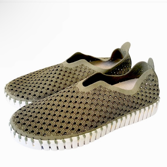 ISLE JACOBSEN TULIP 140 NAVY FLATS LOAFERS SHOES MEN'S US 10 - Picture 1 of 4